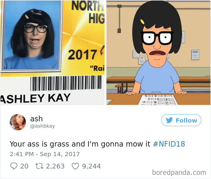 High School Let Seniors Wear Costumes For Their Student ID's And Their Pics Just Won The Internet