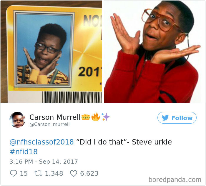 High School Let Seniors Wear Costumes For Their Student ID's And Their Pics Just Won The Internet