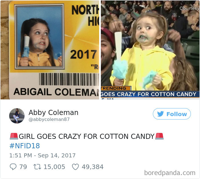 High School Let Seniors Wear Costumes For Their Student ID's And Their Pics Just Won The Internet