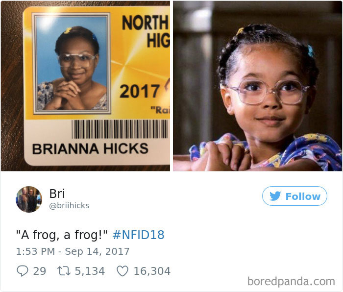 High School Let Seniors Wear Costumes For Their Student ID's And Their Pics Just Won The Internet