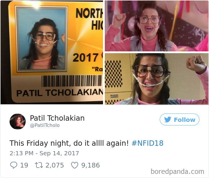 High School Let Seniors Wear Costumes For Their Student ID's And Their Pics Just Won The Internet