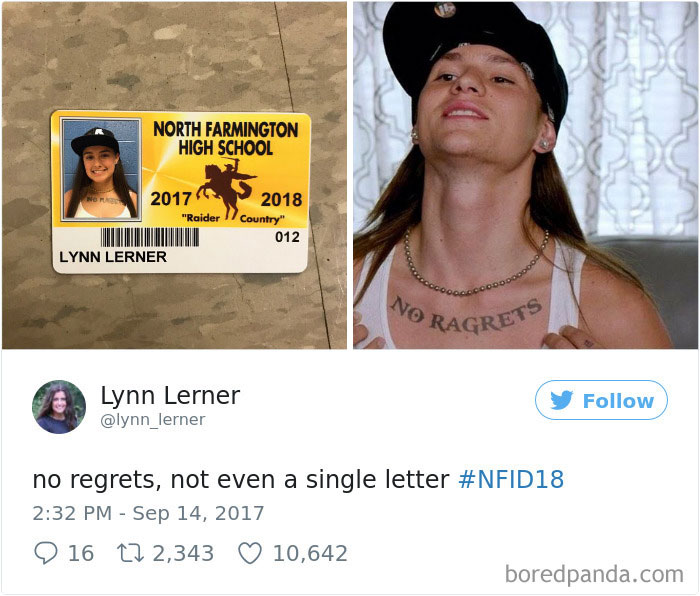 High School Let Seniors Wear Costumes For Their Student ID's And Their Pics Just Won The Internet