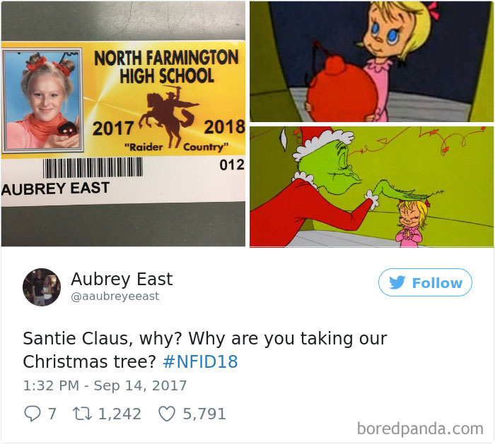 High School Let Seniors Wear Costumes For Their Student ID's And Their Pics Just Won The Internet