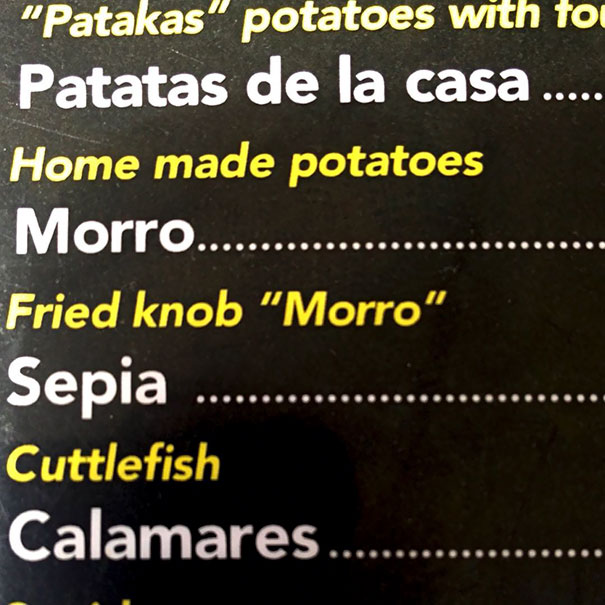 Wrong translated menu 