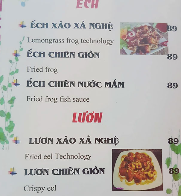 Wrong translated menu 