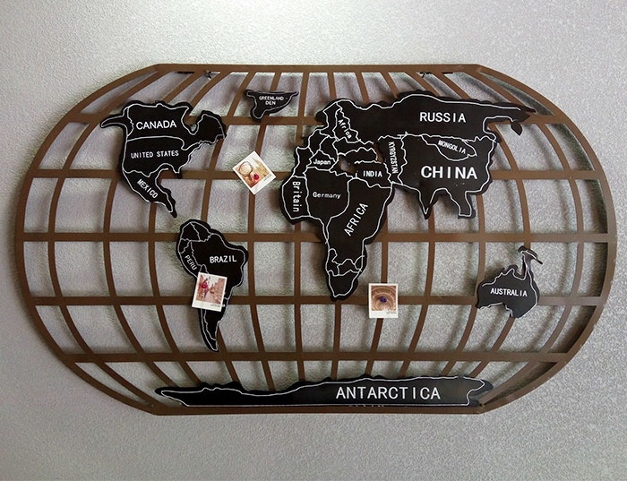 "Europe Is Around Here Somewhere... And Africa Is Pretty Close... Good Enough"