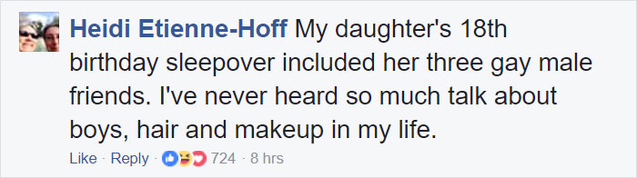 Gay Teen Asks Friend's Mom If He Can Come To Girls-Only Sleepover And Her Response Wins The Internet