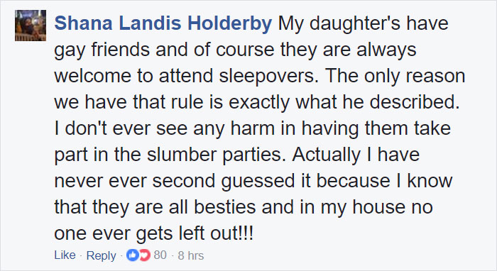 Gay Teen Asks Friend's Mom If He Can Come To Girls-Only Sleepover And Her Response Wins The Internet