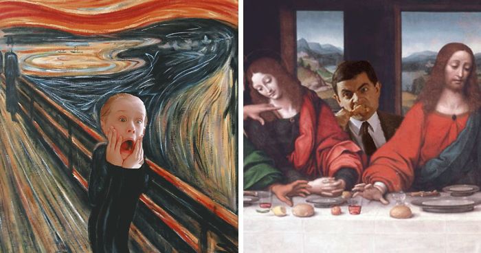 I Reimagine Old Paintings With Pop Culture Elements