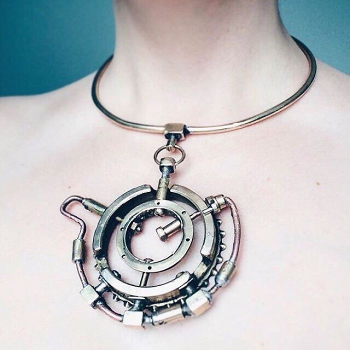 I Create One-of-a-kind Accessories From Metal Parts