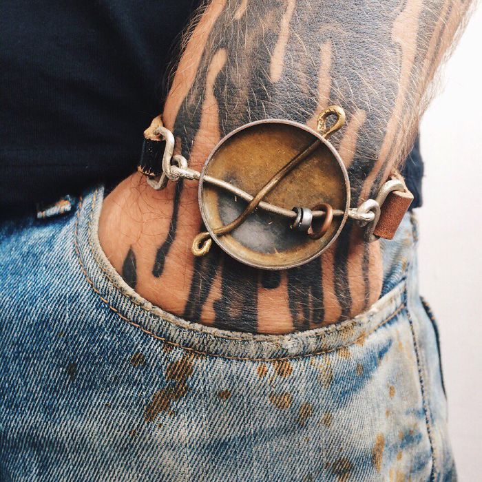 I Create One-of-a-kind Accessories From Metal Parts