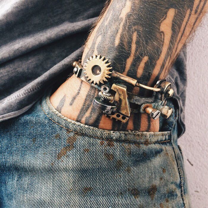 I Create One-of-a-kind Accessories From Metal Parts