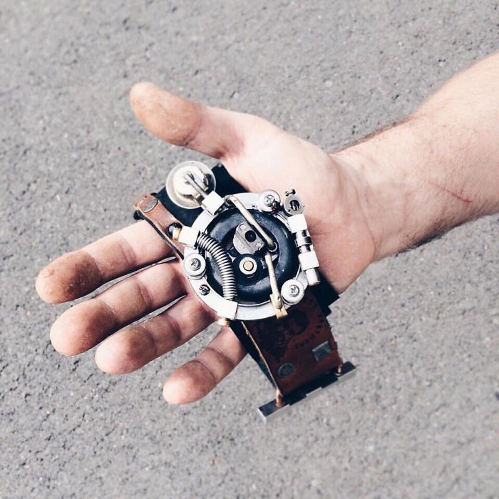 I Create One-of-a-kind Accessories From Metal Parts