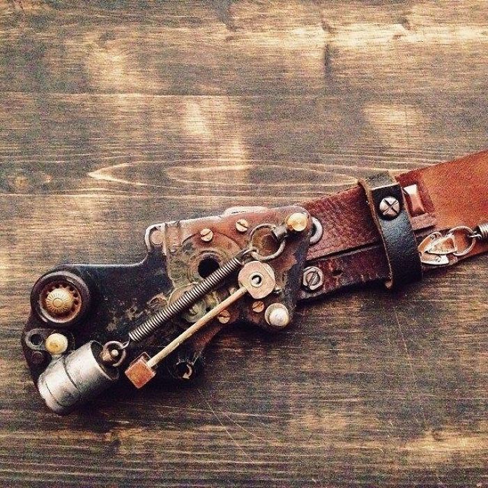 I Create One-of-a-kind Accessories From Metal Parts