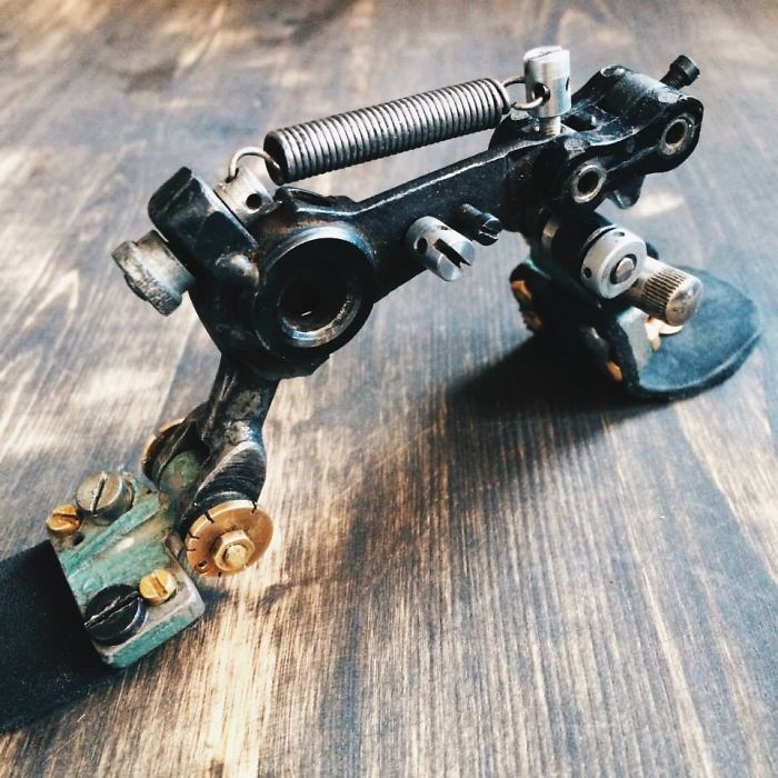 I Create One-of-a-kind Accessories From Metal Parts