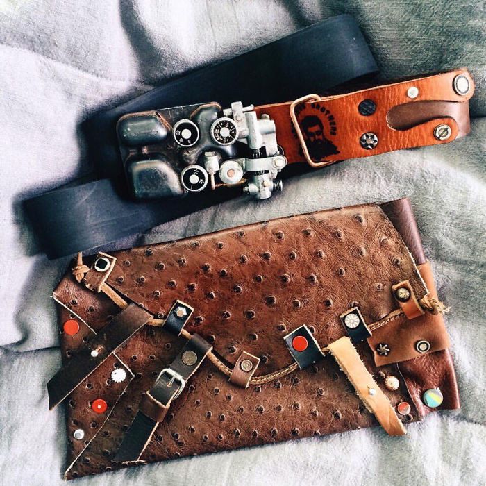 I Create One-of-a-kind Accessories From Metal Parts