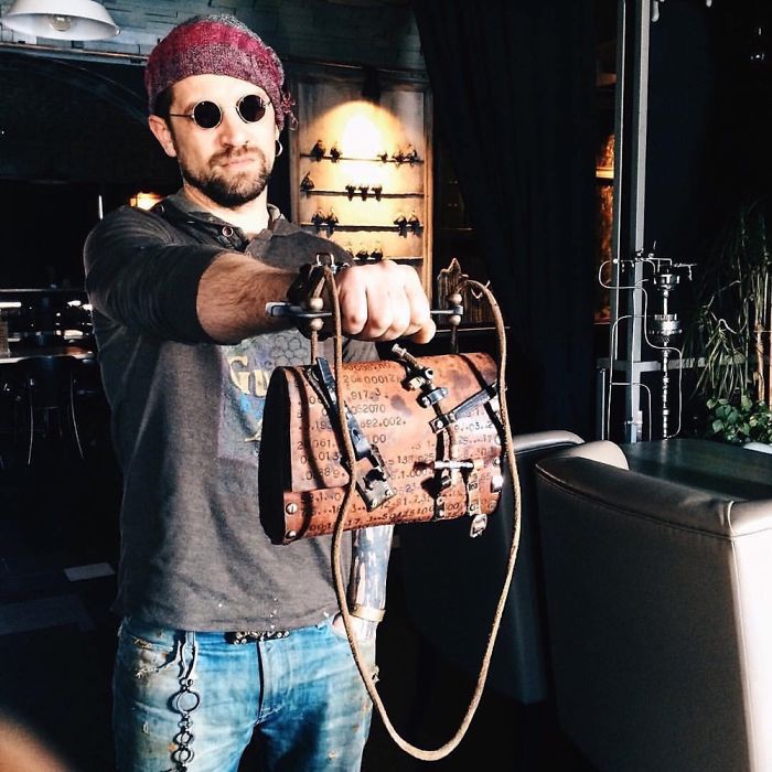 I Create One-of-a-kind Accessories From Metal Parts