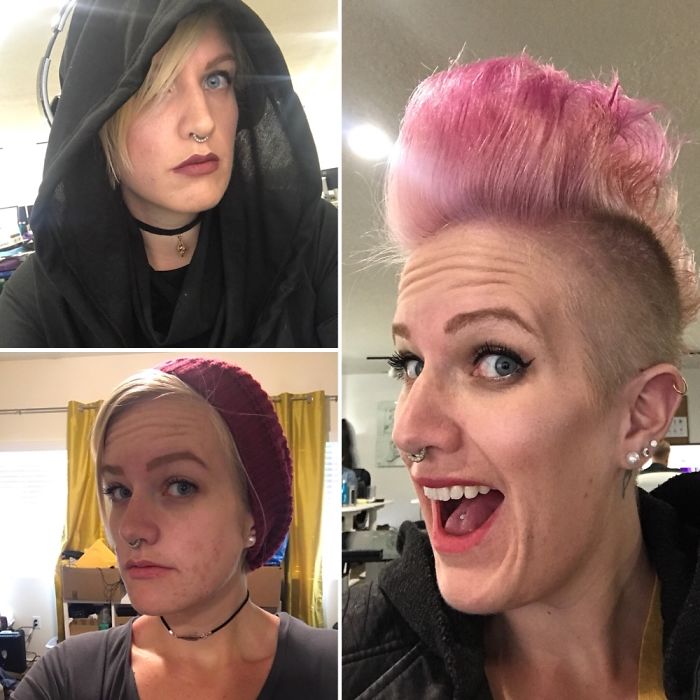 Top Left: I Felt The Best I Have In A Long Time.