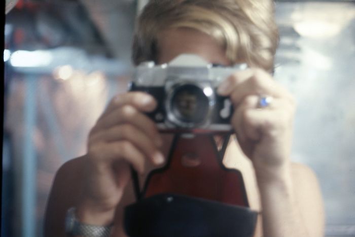 My Dad Taking A Selfie Circa 1970