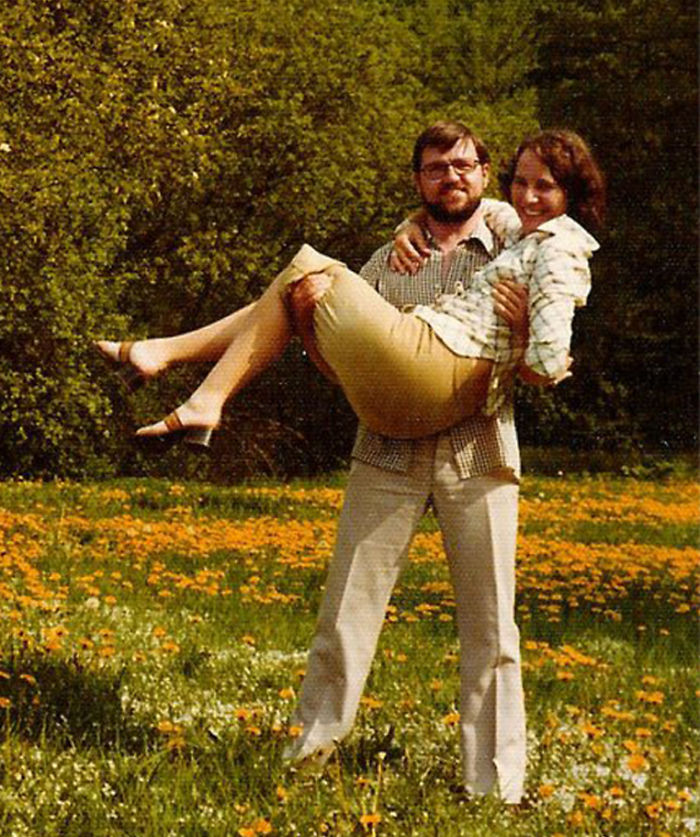 My Dad Manhandling My Mum, Early 70's