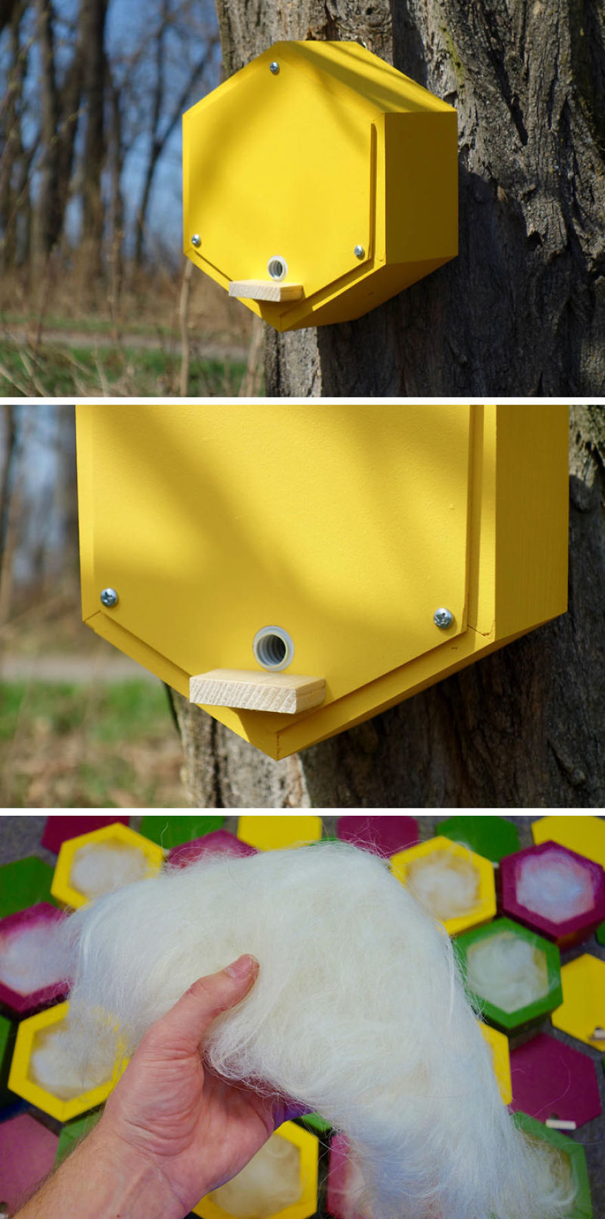 Designer Creates Garden Houses And Hotels For Bees, Butterflies And Other Insects Designer Creates Garden Houses And Hotels For Bees, Butterflies And Other Insects