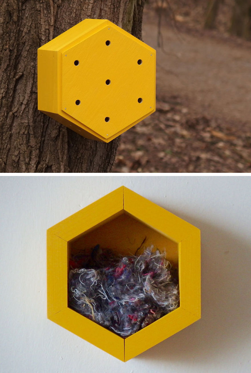 Designer Creates Garden Houses And Hotels For Bees, Butterflies And Other Insects