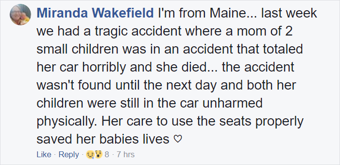 Mom's Shocking Car Accident Photo Is A Chilling Reminder To ALWAYS Put Your Kid In A Car Seat Mom's Shocking Car Accident Photo Is A Chilling Reminder To ALWAYS Put Your Kid In A Car Seat