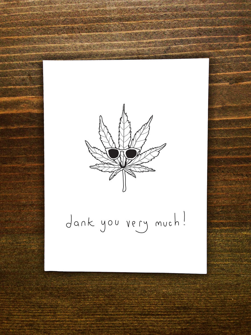 Greeting Card Writer Creates "Weeding Cards" For Marijuana Lovers Greeting Card Writer Creates "Weeding Cards" For Marijuana Lovers