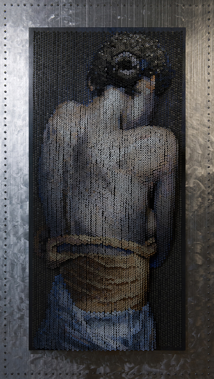 Artist Uses Up To 20,000 Screws To Create Impressive Portraits, Absolutely Nails Them