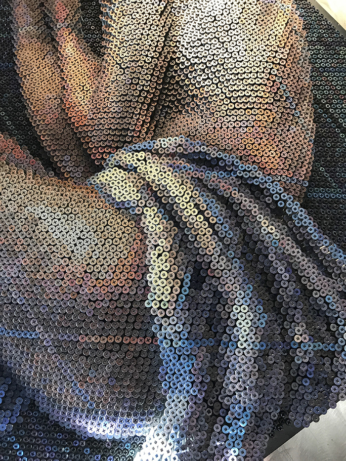Artist Uses Up To 20,000 Screws To Create Impressive Portraits, Absolutely Nails Them Artist Uses Up To 20,000 Screws To Create Impressive Portraits, Absolutely Nails Them