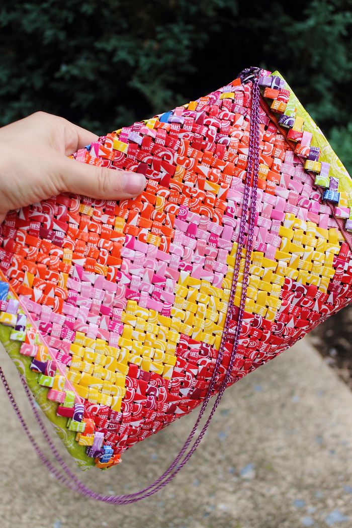 I Made A Purse And Heels To Match The Dress Made Of 10k Starburst Wrappers I Made A Purse And Heels To Match The Dress Made Of 10k Starburst Wrappers