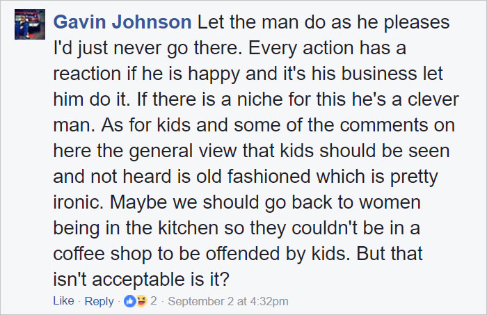Coffee Shop Owner Bans Kids From His Place, And Some People Are Seriously Angry Coffee Shop Owner Bans Kids From His Place, And Some People Are Seriously Angry