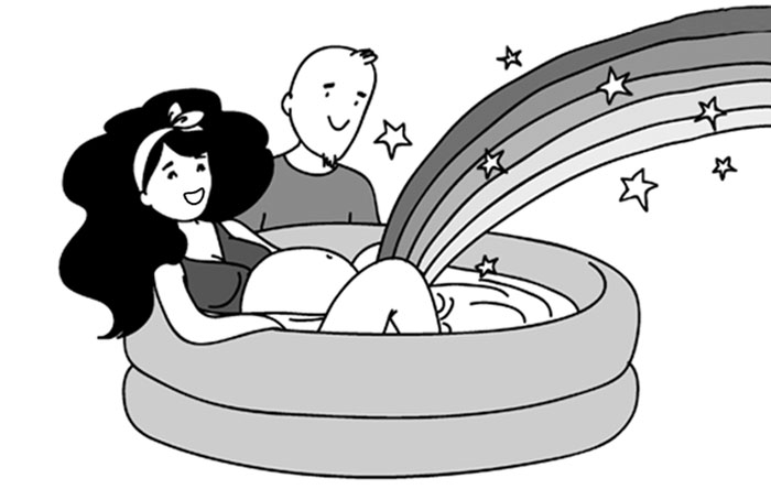 Expectativas Vs. Realidad Del Parto En 16 Cómics Brutalmente Honestos Por Una Madre Que Acaba De Dar A Luz