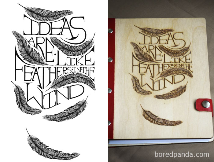 Etsy Shop Owner Using Belandkal Artwork Without Permission On Their Laser Etched Products. The Art Itself Is Pretty Ironic In This Case