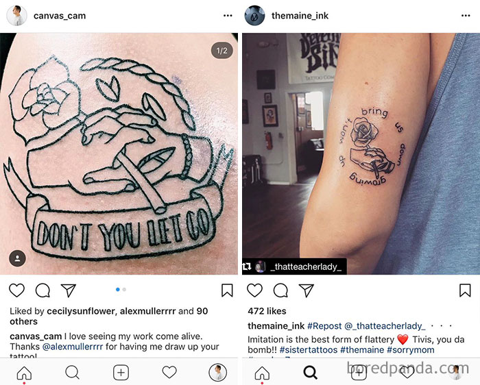 Some Chick In North Carolina Stole Artwork I Did For Someone Who Paid Me For The Design. At Least Give Me Credit