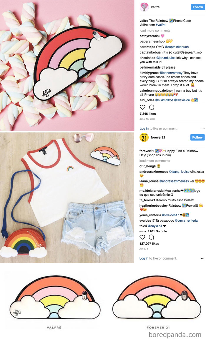 Forever 21 Accused Of Blatantly Stealing Valfre Designs