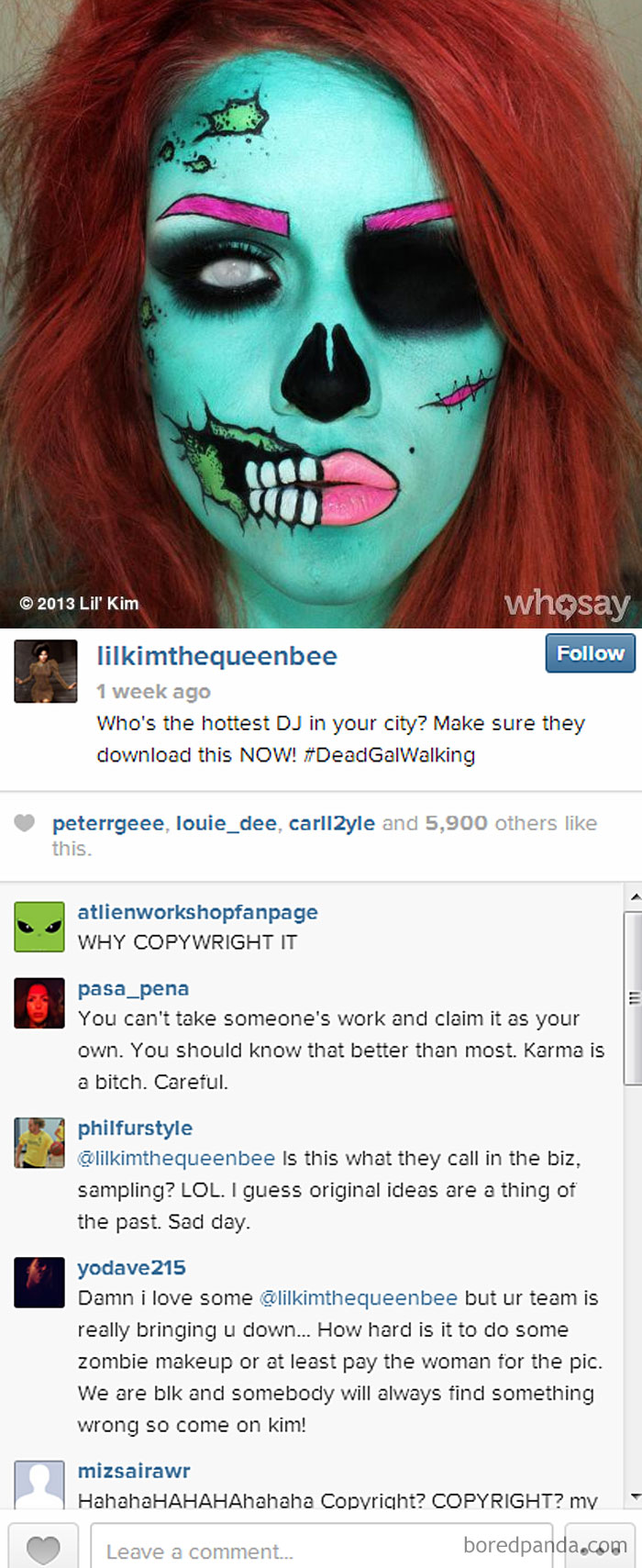 Samantha's R. Original Artwork On Lil Kim's Single Cover