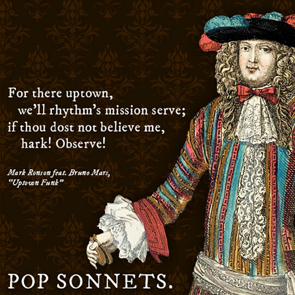 Pop Songs Sonnets