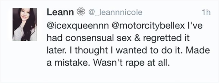 Girl Thinks If You Regret Having Sex It Means You've Been Raped, Gets A Perfect Lesson On Consent