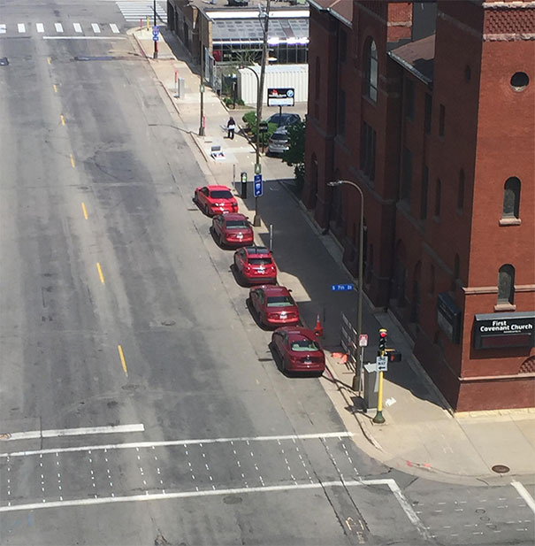 The View Of Street From My Work