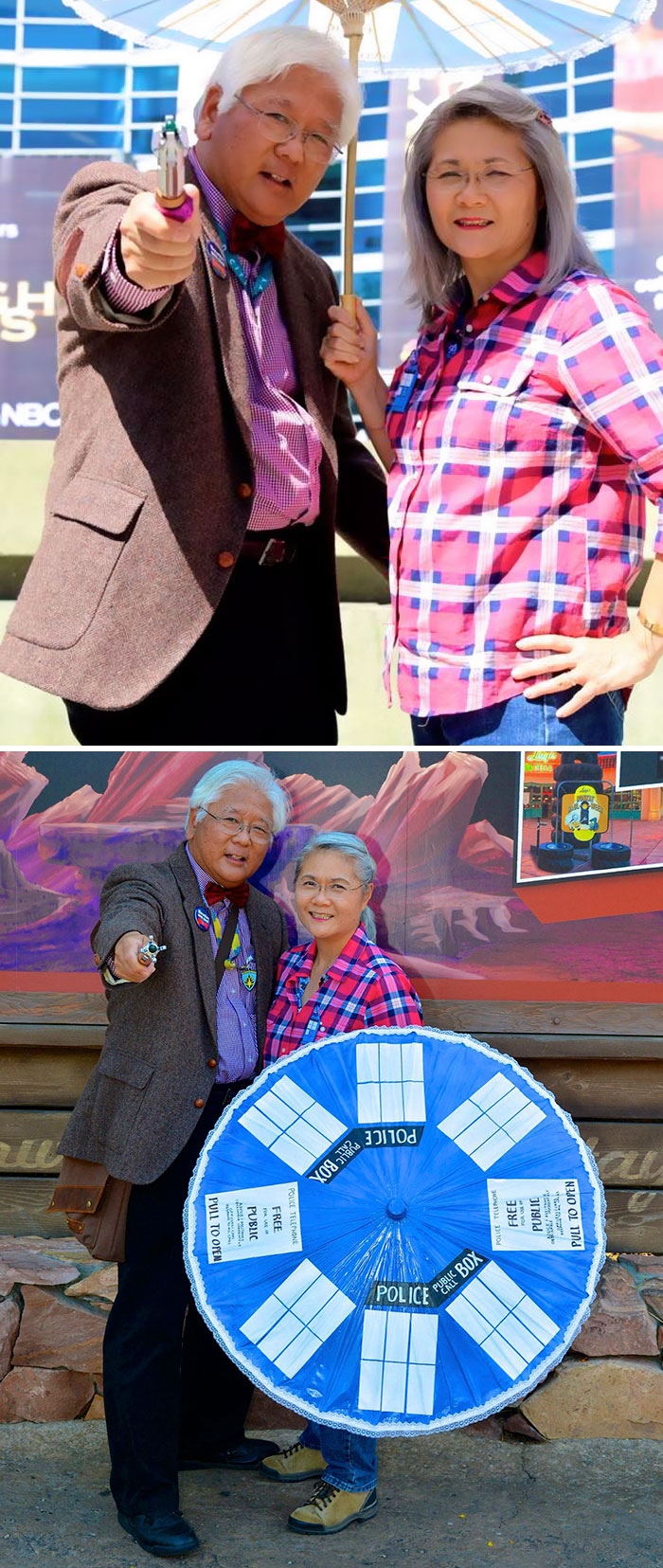 Eleventh Doctor And Amy Pond From Doctor Who