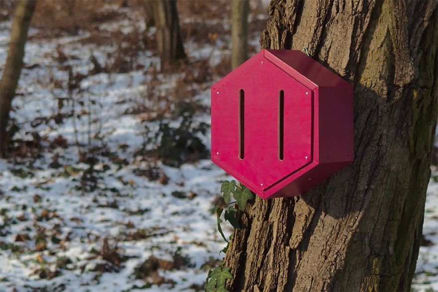 Designer Creates Garden Houses And Hotels For Bees, Butterflies And Other Insects