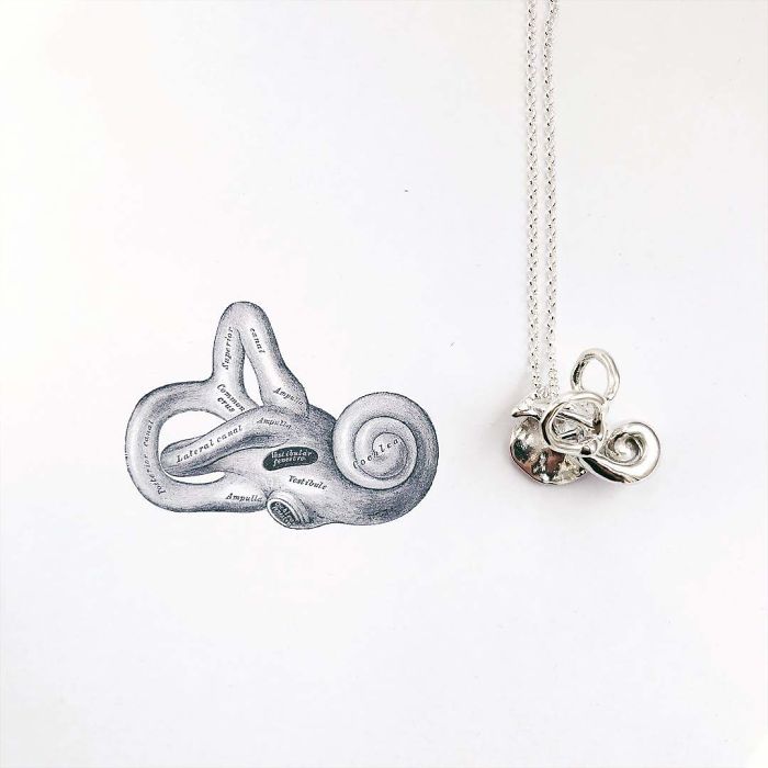 The Internal Ear Necklace