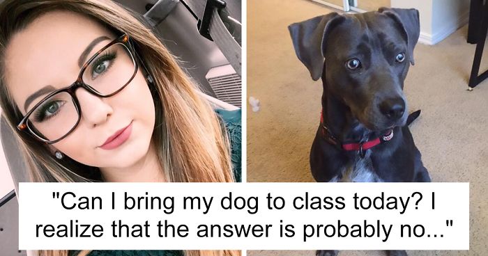 Girl Begs Professor To Let Her Bring Dog To Class To Save It From Hurricane, And His Response Wins Internet
