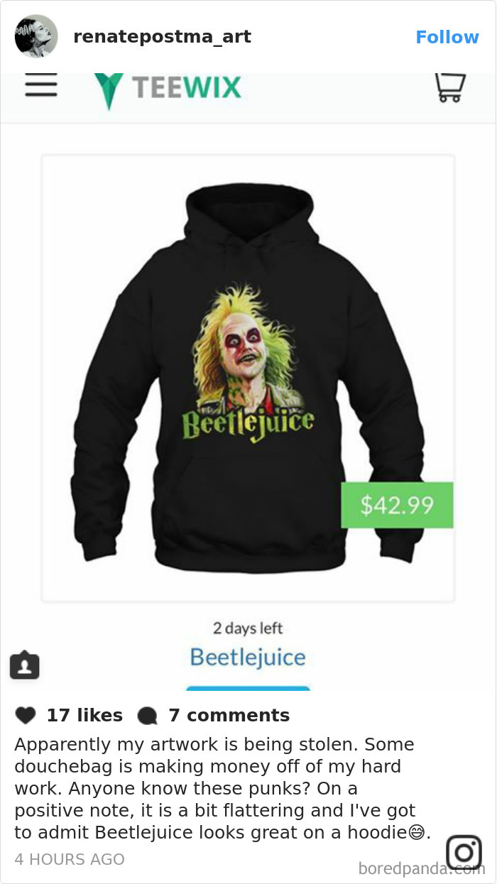 Apparently My Artwork Is Being Stolen