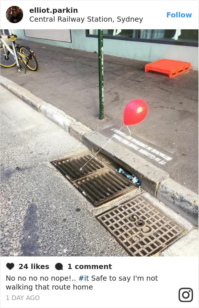 People In Sydney Are Creeped Out By Red Balloons That Suddenly Appeared Around The City People In Sydney Are Creeped Out By Red Balloons That Suddenly Appeared Around The City