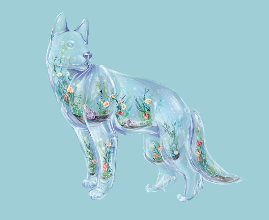 Showcasing Nature Within Glass Animals