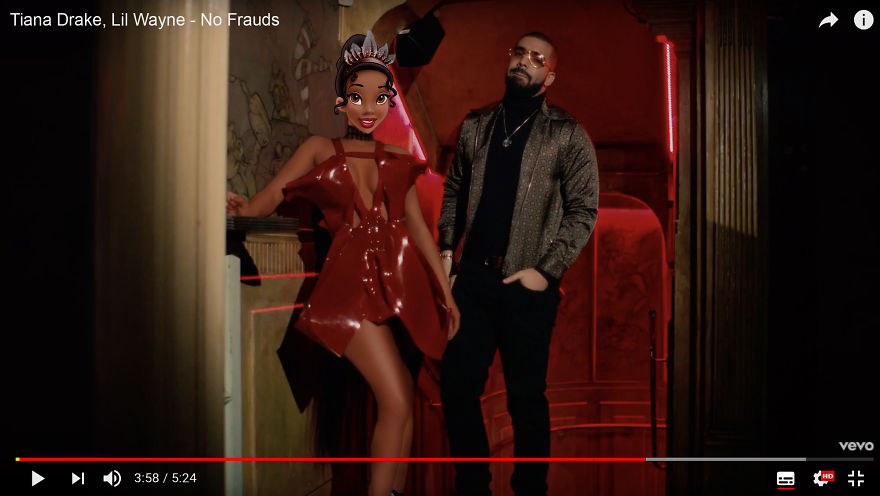 Tiana As Nicki Minaj - No Frauds