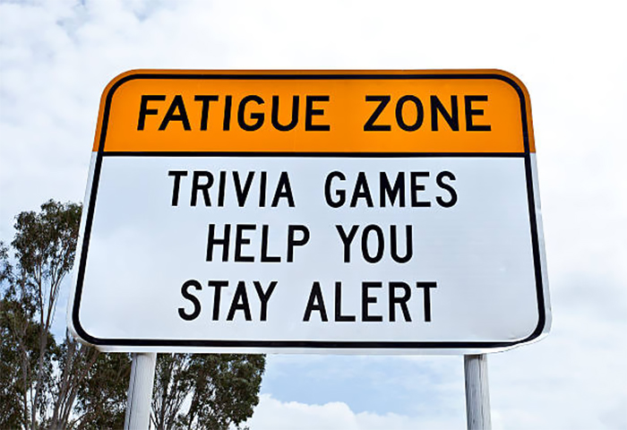 Australia Uses Trivia Signs To Keep Drivers Awake On Long And Boring Roads, And It's Genius Australia Uses Trivia Signs To Keep Drivers Awake On Long And Boring Roads, And It's Genius