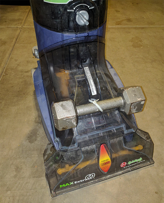 Easy Trick To Improve Your Carpet Cleaners Performance. Works Like A Champ!